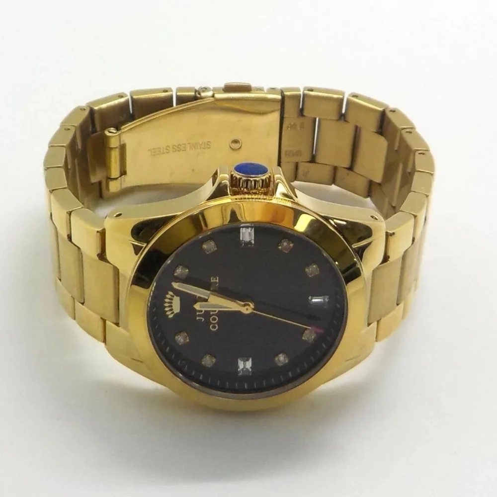 ***SOLD*** Juicy Couture Women's Stella Black Dial Crystal Markers Watch - Picture 4 of 7